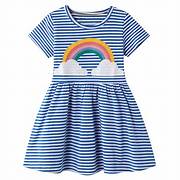 Girls striped fit